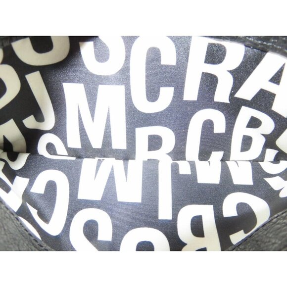 Marc Jacobs Black Leather Zip Around Accordian Long Wallet - Picture 10 of 13